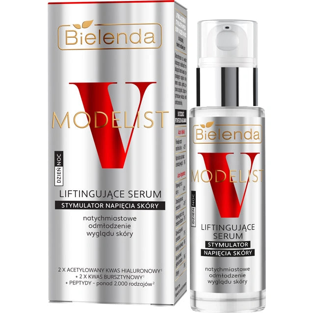 BIELENDA V-MODELIST Liftinguojantis serumas - odos įtempimo stimuliatorius dienai ir naktiai 30 ml