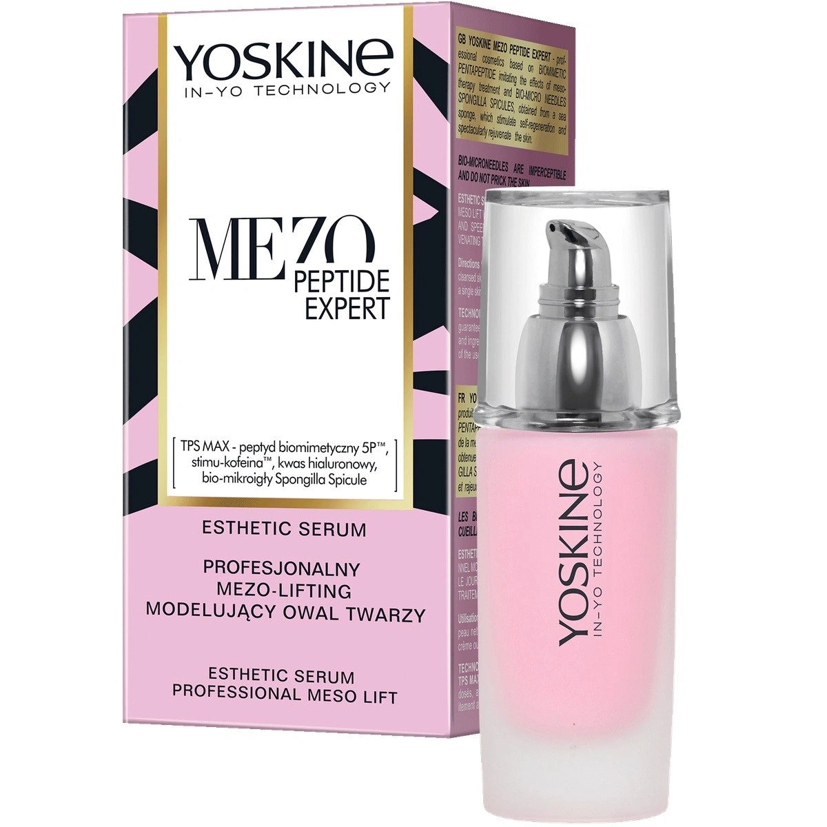 YOSKINE Mezo Peptide Expert serumas veidui su peptidais 30 ml