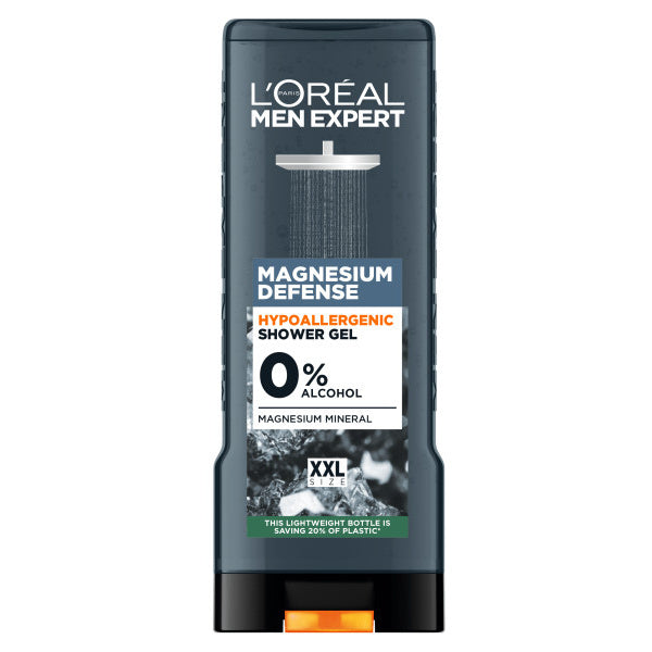 LOREAL Men Expert Dušo gelis Magnesium Defense - 400 ml