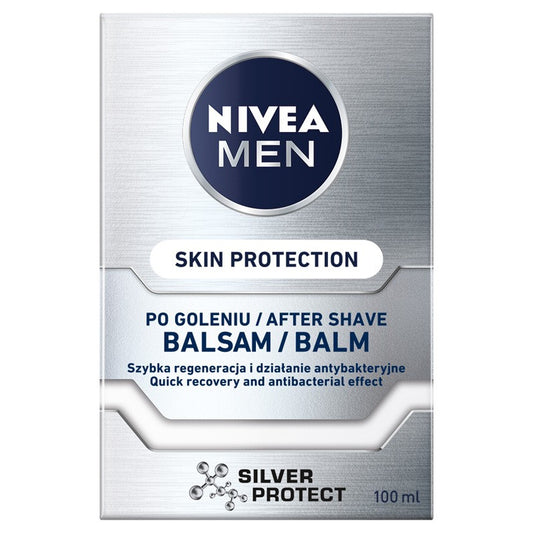 NIVEA MEN Balsamas po skutimo Silver Protect 100 ml