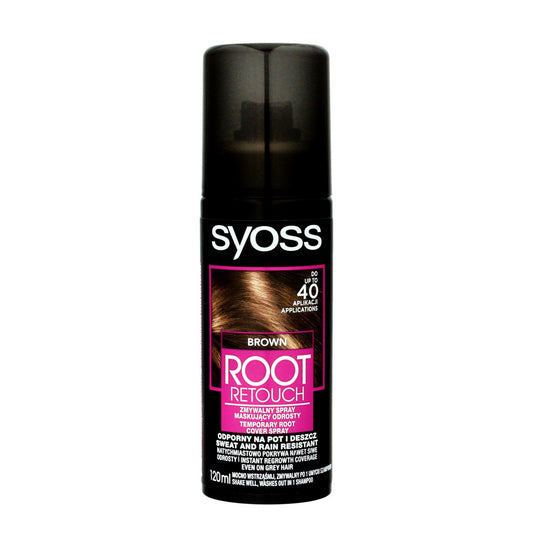Syoss Root Retoucher Spray maskuojantis šaknis - Rudas 120ml