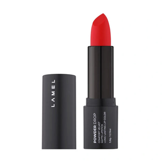 LAMEL Matinė lūpų dažų Powder Drop nr 407 3.8g