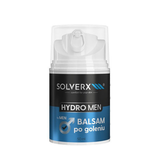 SOLVERX Hydro Men Balsamas po skutimosi 50ml