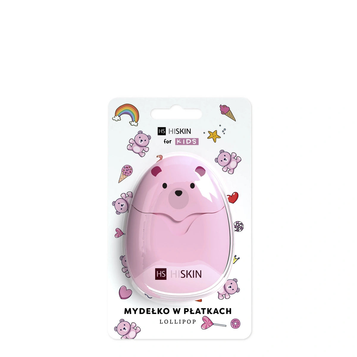 HISKIN vaikams muilo dribsniai Lollipop 1op.-50vnt