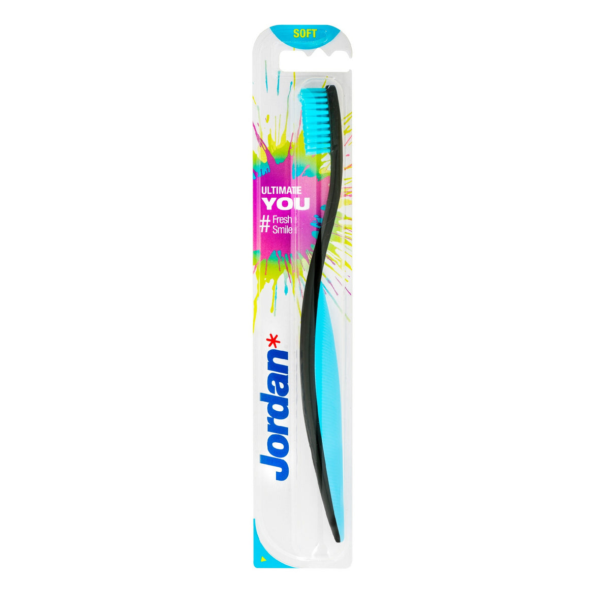Jordan Ultimate You minkšta dantų šepetėlis - spalvų mišinys 1vnt