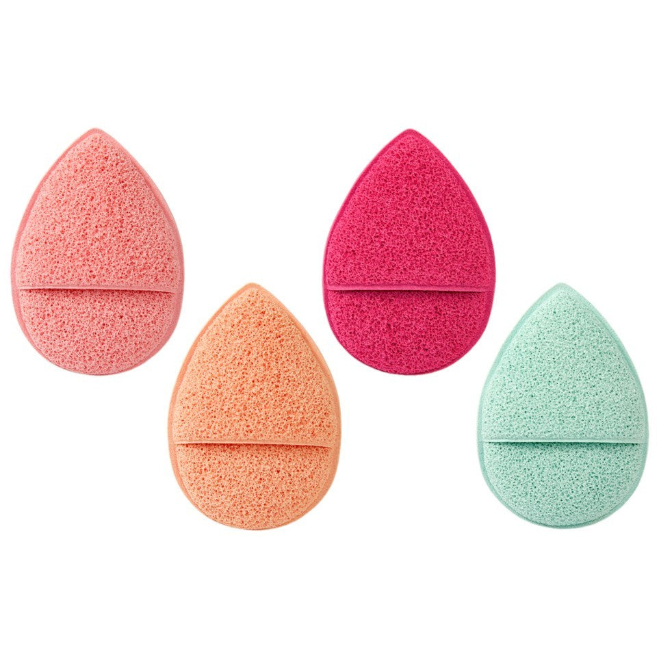 DONEGAL Makiažo ir veido priežiūros kempinėlė su kišenėle (4329) 1 vnt. - mišrios spalvos