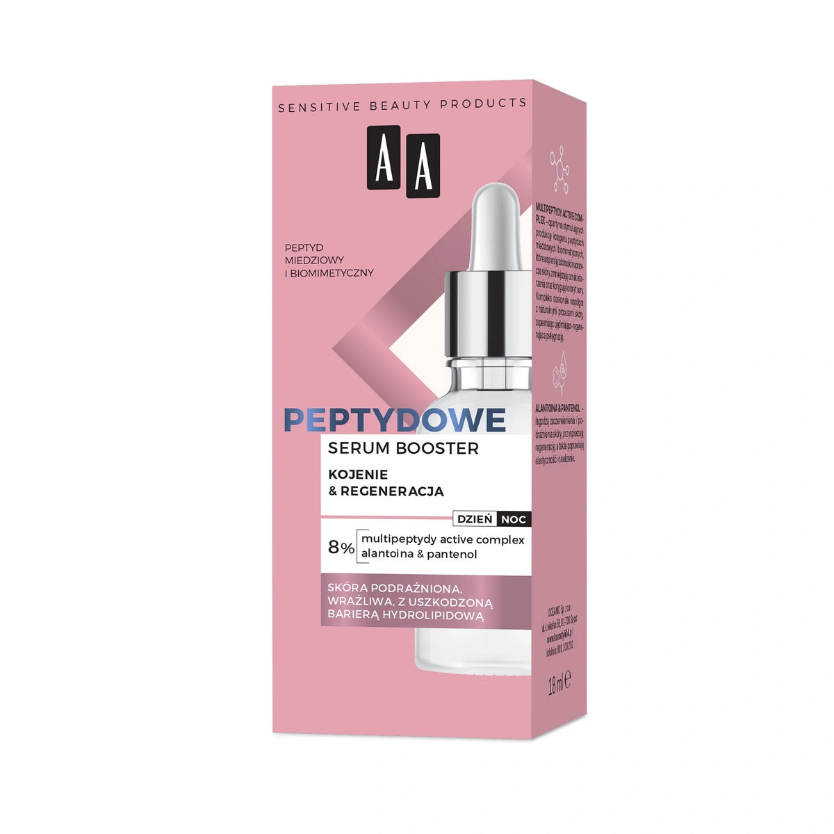 AA Peptide Serum booster Raminimas ir regeneracija 18 ml