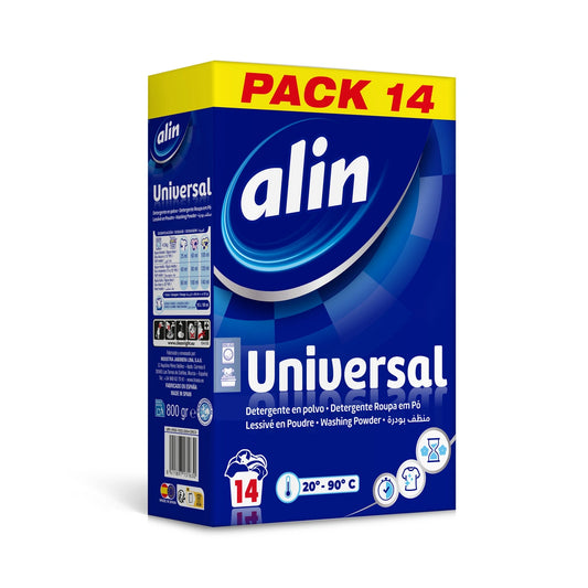 ALIN Universal Universalus skalbimo milteliai (14 skalbimų) 0,8 kg