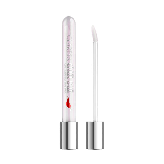 CLARESA Chill Out Blizgantis lūpų putlinamasis blizgis 15 Happy-Go-Lucky 5 ml