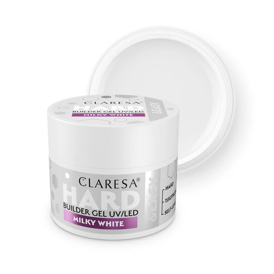 CLARESA Hard&Easy Statybinis gelis Milky White 12 g