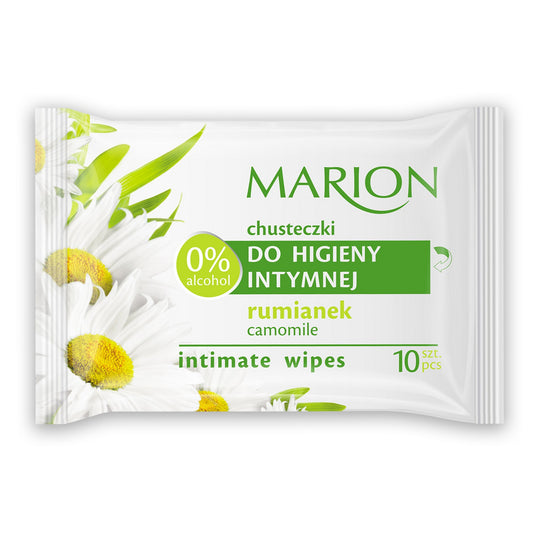 MARION intymiosios higienos servetėlės su ramunėlėmis 10 vnt.