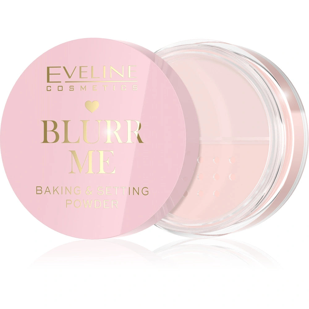 EVELINE Blurr Me Fiksuojantis birus pudras su Soft Focus technologija 8 g