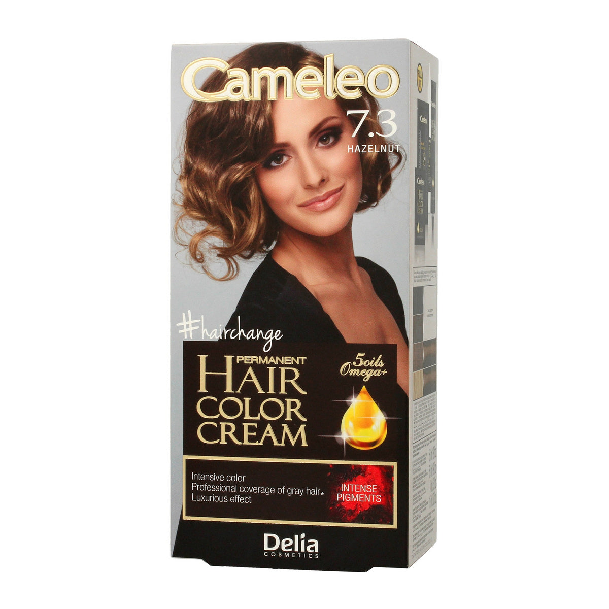 DELIA COSMETICS CAMELEO OMEGA Pastelė 7.3 Lazdyno riešutas