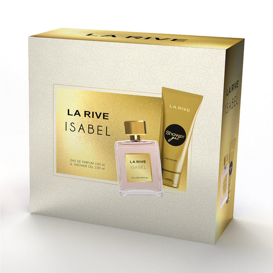 LA RIVE Dovanų rinkinys moterims Isabel (tualetinis vanduo 100 ml + dušo gelis 100 ml)