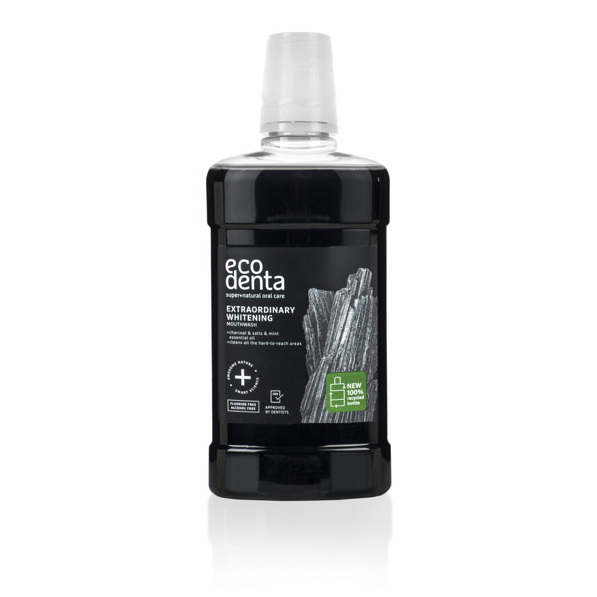 ECODENTA Extraordinary Balinantis burnos skalavimo skystis 500 ml
