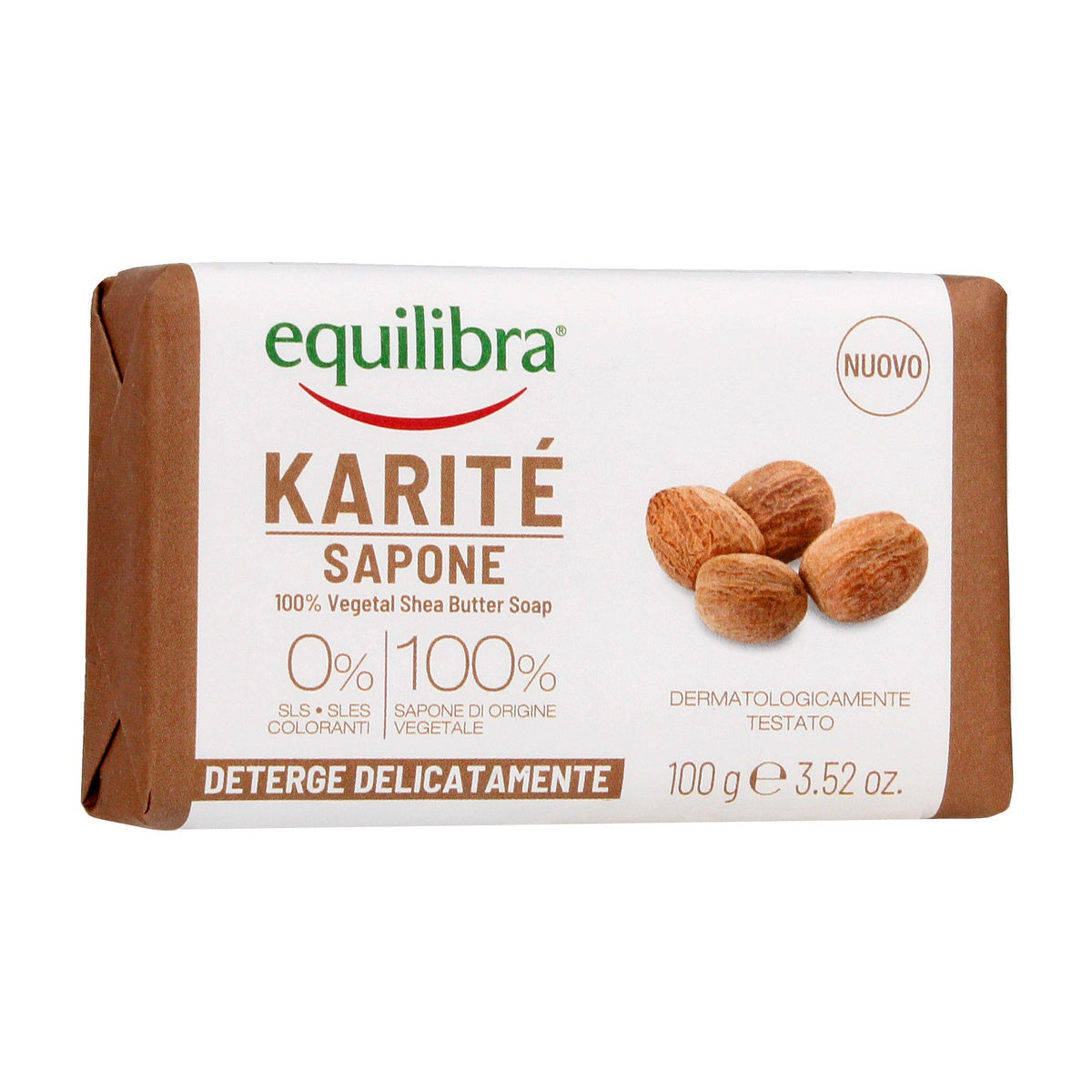Equilibra Karite Muilas plytelėje su shea sviestu 100g