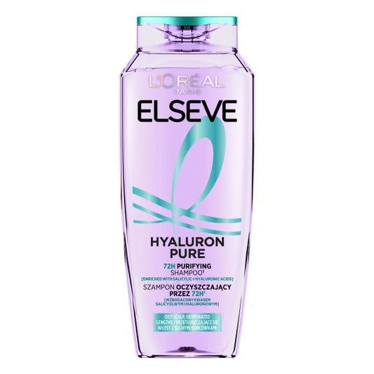 LOREAL ELSEVE Hyaluron Pure Valantis šampūnas 400 ml