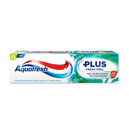 AQUAFRESH Plus Dantų pasta gaivinamam kvėpavimui - Fresh Feel 75 ml