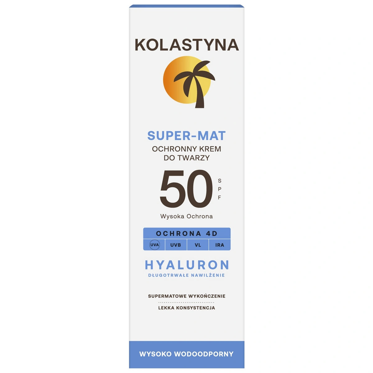 KOLASTYNA Super-Mat SPF 50 veido kremas