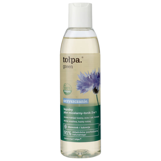 TOŁPA Green Očyscinimo Micelinis tonikas 2w1 švelnus 200 ml