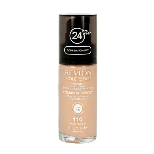 Revlon Colorstay 24H Longwear Kremas Nr. 110 Ivory - mišriai ir riebiai odai 30ml
