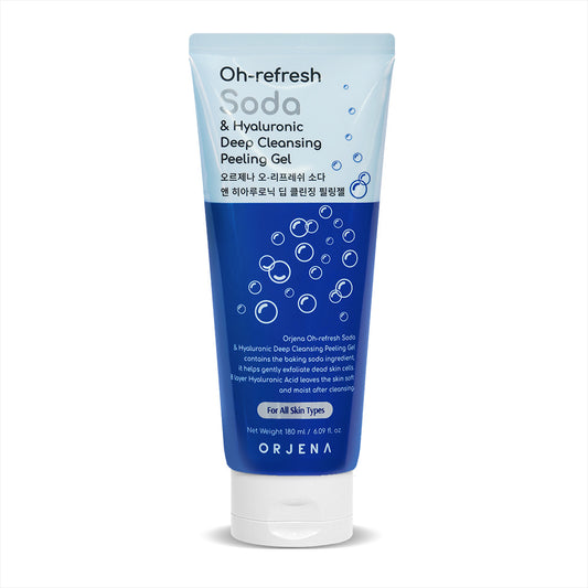 ORJENA Oh-refresh Veido valymo gelis Soda & Hyaluronic 180 ml