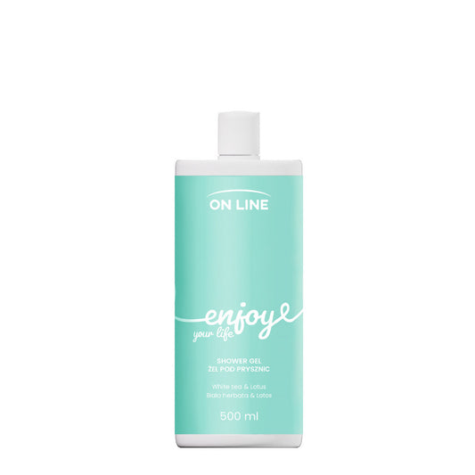 ON LINE Emocje Dušo gelis Enjoy - baltoji arbata ir lotosas 500 ml
