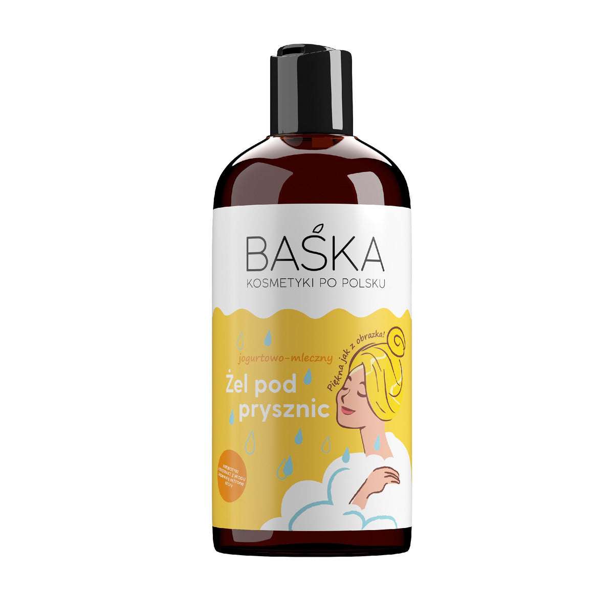 BAŚKA Jogurtinis pieno gelis po dušu 500ml