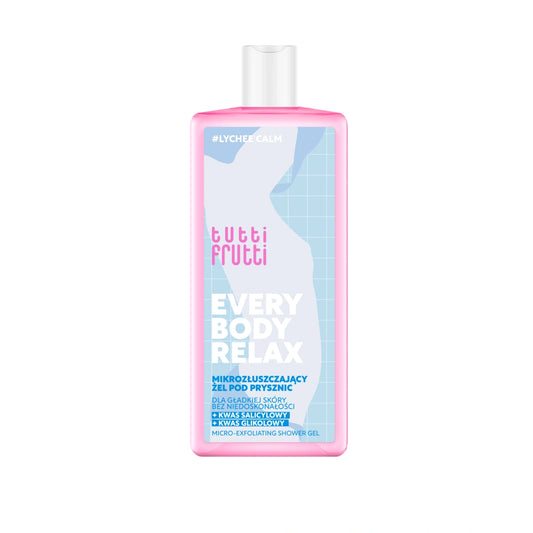 TUTTI FRUTTI Everybody Relax Mikrošveičiamasis gelis po dušu 400 ml