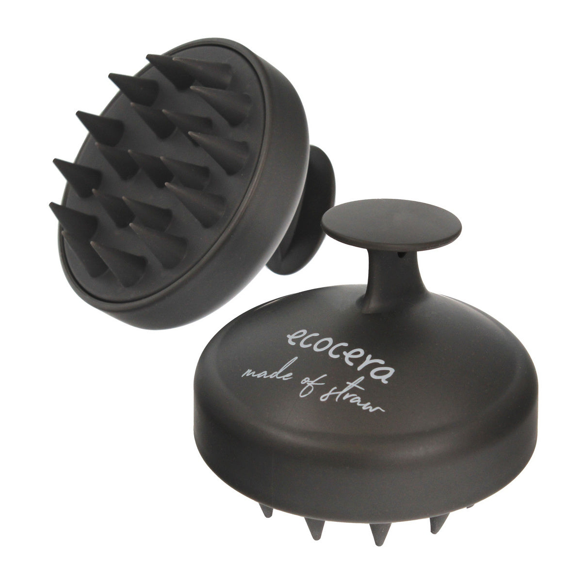 ECOCERA Medi Galvos odos masažinė šukos - pilka 1vnt