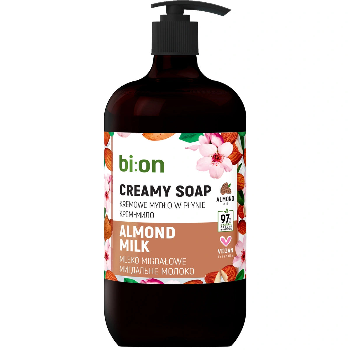 BIO NATURELL Kreminė muilas skystyje su pompa Migdolų 946 ml