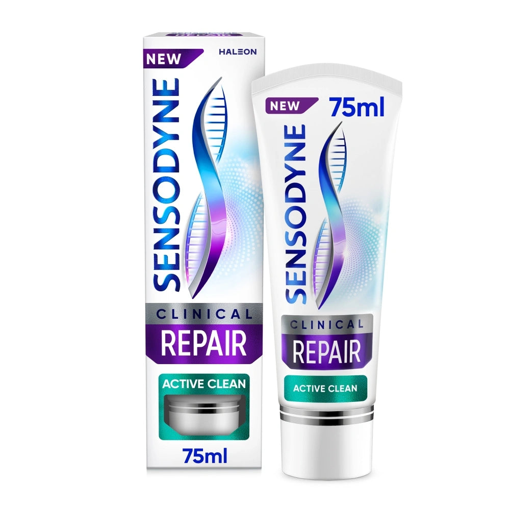 SENSODYNE Clinical Repair Dantų pasta Active Clean 75 ml