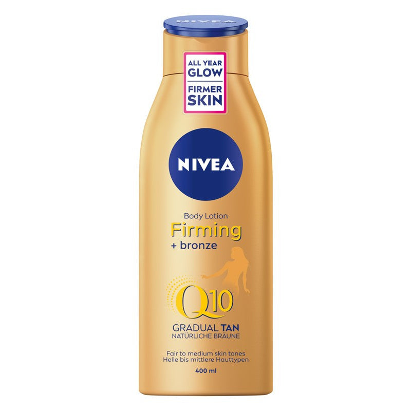 NIVEA Body Stangrinantis kūno losjonas su įdegio efektu Q10 400 ml