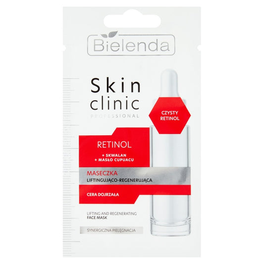 BIELENDA SKIN CLINIC PROFESSIONAL Retinol Liftinguojanti-regeneruojanti kaukė 8g
