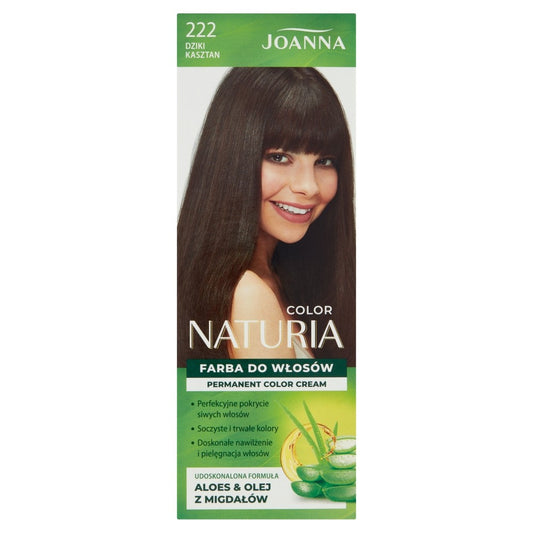 JOANNA Naturia Color Plaukų dažai nr. 222 Laukinis kaštonas