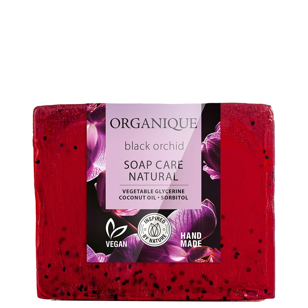 ORGANIQUE Natūraliai prižiūrintis muilas Juodoji orchidėja 100g
