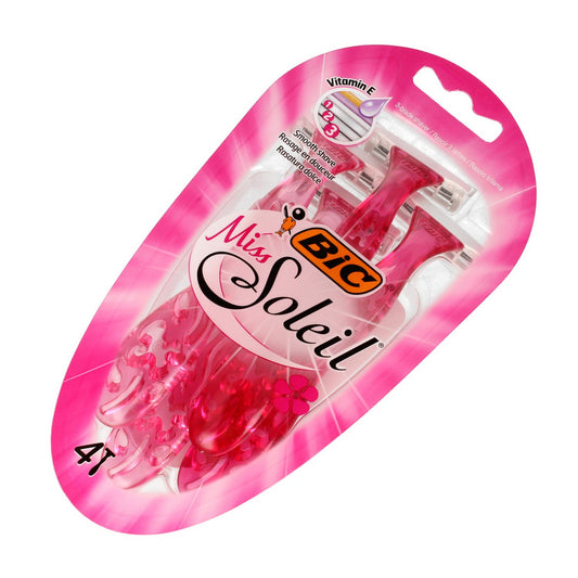 BIC Miss Soleil Blister 4 skutimosi peiliukas