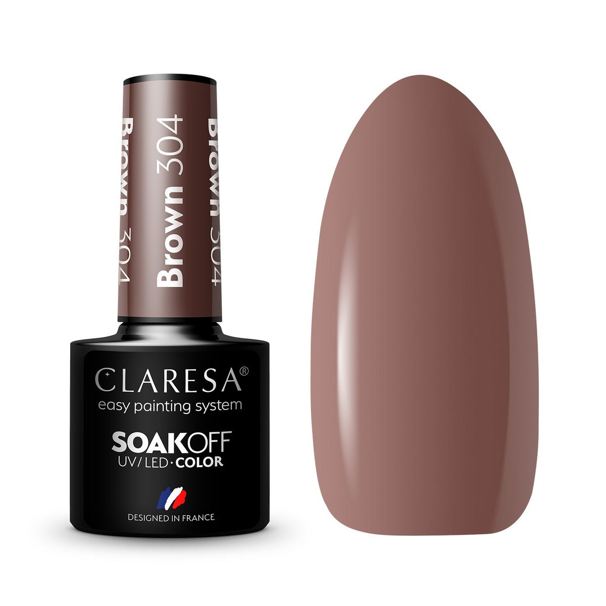 CLARESA Hibridinis lakas Brown nr 304 5g