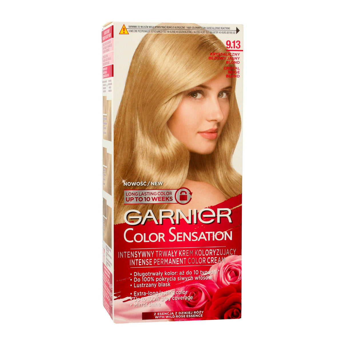 GARNIER Color Sensation Kremas koloryzujący 9.13 Cristal Blond- Krystaliczny Bežinis Šviesus Blond