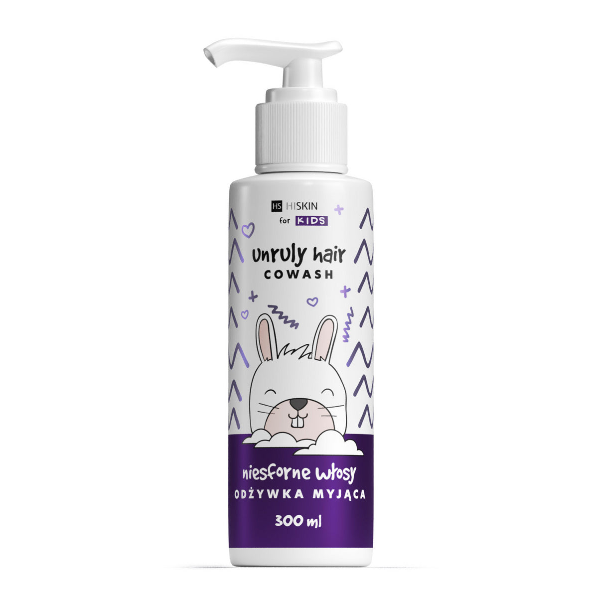 HISKIN vaikams Nesuvaldomiems Plaukams Valomasis Kondicionierius + Šampūnas 300 ml
