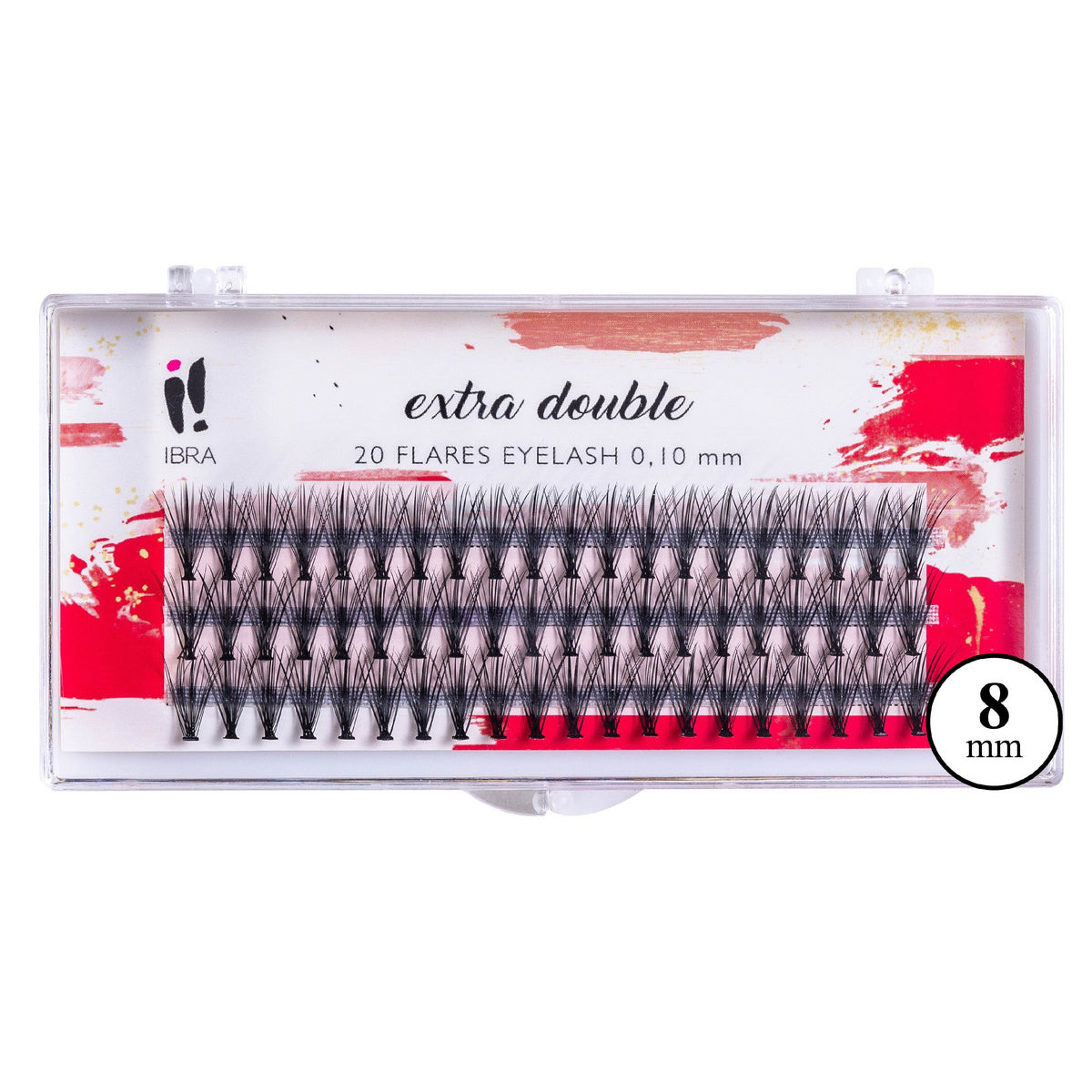 IBRA Kępki blakstienų EXTRA DOUBLE C-0.10 - 8mm 1 pak.