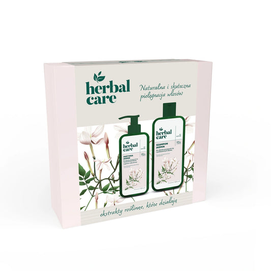 HERBAL CARE Dovanų rinkinys Jasmynas (Plaukų šampūnas 330ml + Plaukų kondicionierius 200ml)