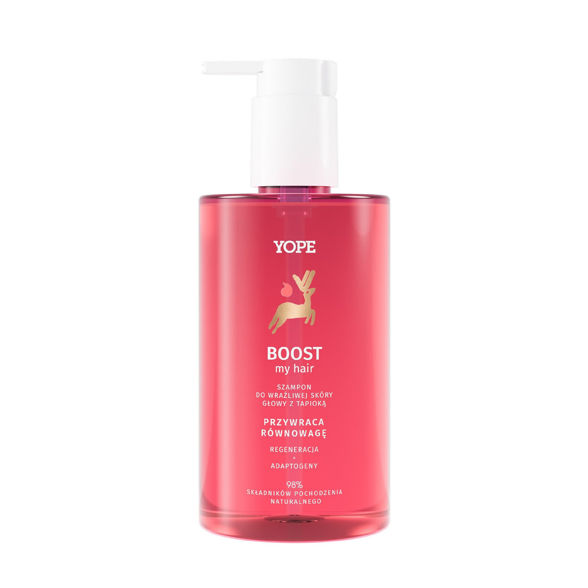 YOPE Boost My Hair Regeneruojantis šampūnas jautriai galvos odai 300ml