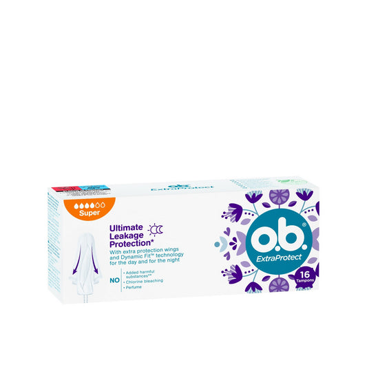 JOHNSON OB Extra Protect Tamponai SUPER 16 vnt.