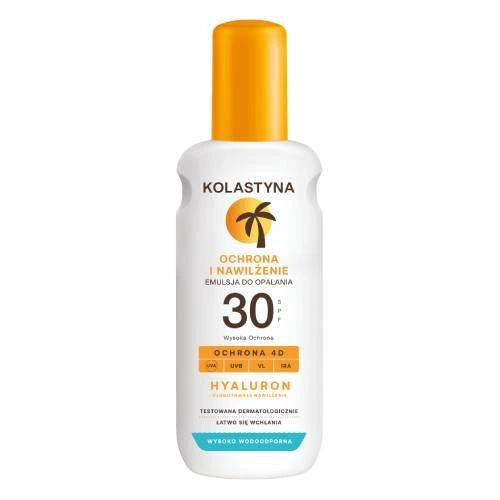 KOLASTYNA Apsauga ir drėkinimas Emulsija saulės vonioms purškimo būdu SPF30 200 ml