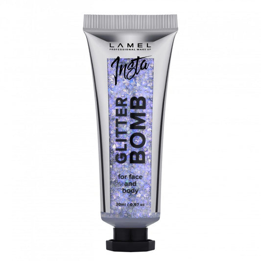 LAMEL Glitter Bomb Blizgučiai veidui ir kūnui nr 401