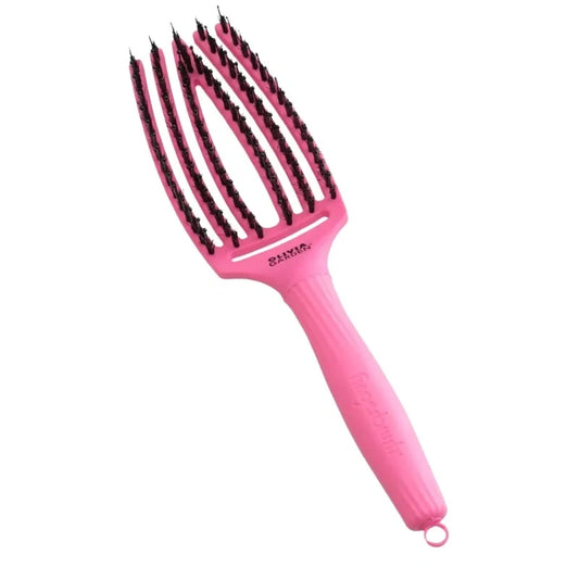 OLIVIA GARDEN Šepetys plaukams - Fingerbrush Dolce Vita Pink Granita