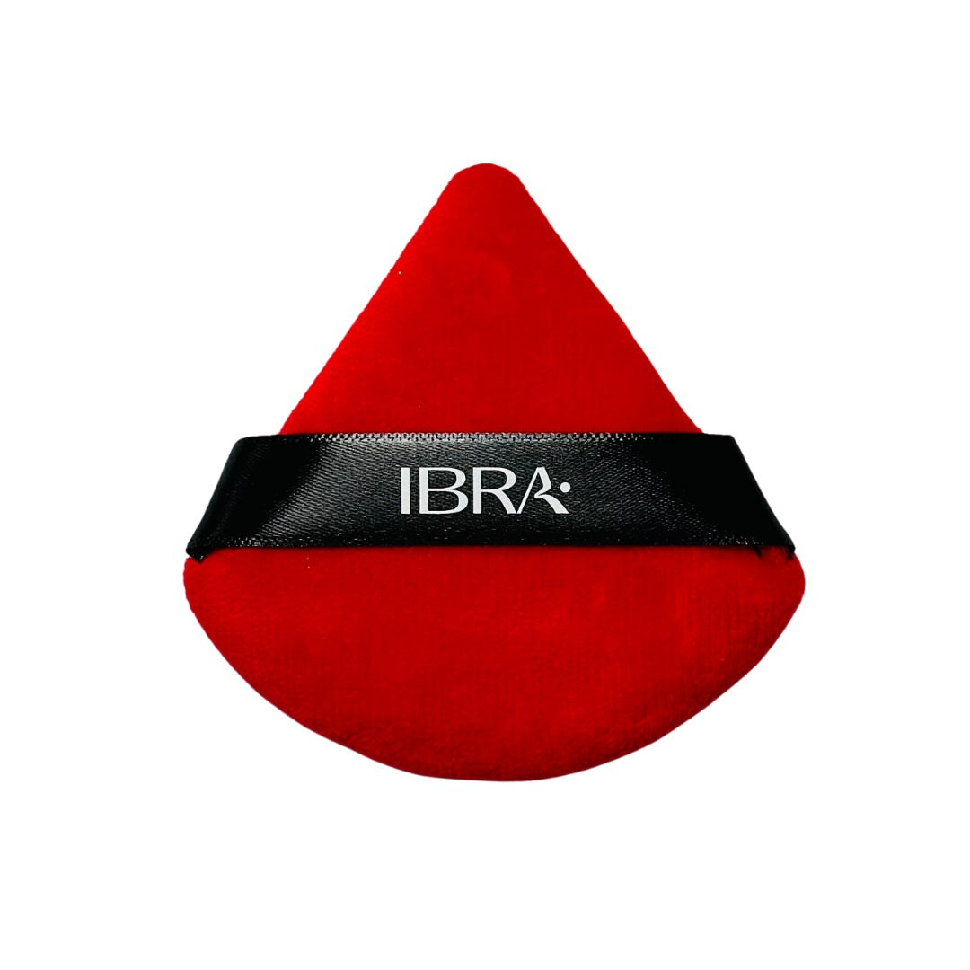 IBRA Puslė pudrui trikampio formos - raudona 1 vnt