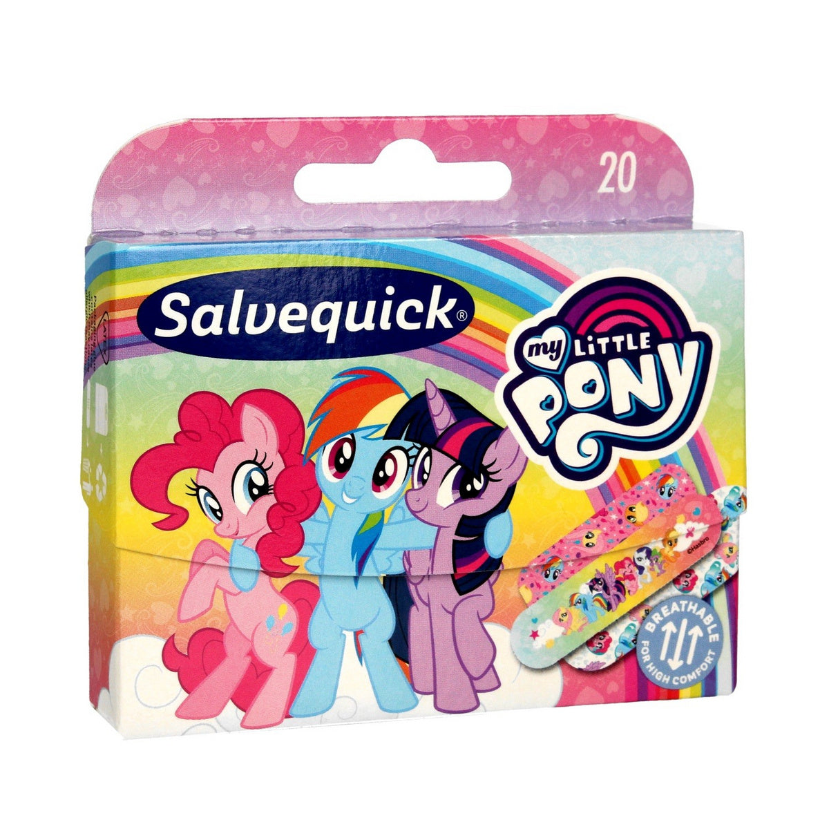 Salvequick pleistrai vaikams My Little Pony 1op.-20vnt.