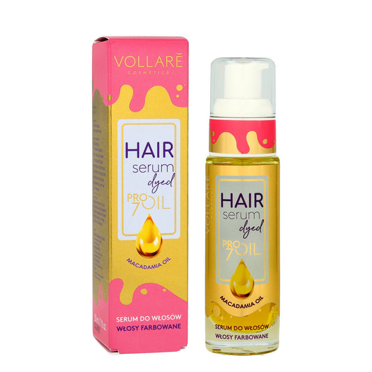 Vollare Pro Oils Color & Shine serum dažytiems plaukams su makadamijos aliejumi 30ml
